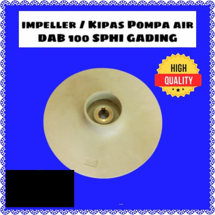 Kipas impeller pompa air semi jet pump 100