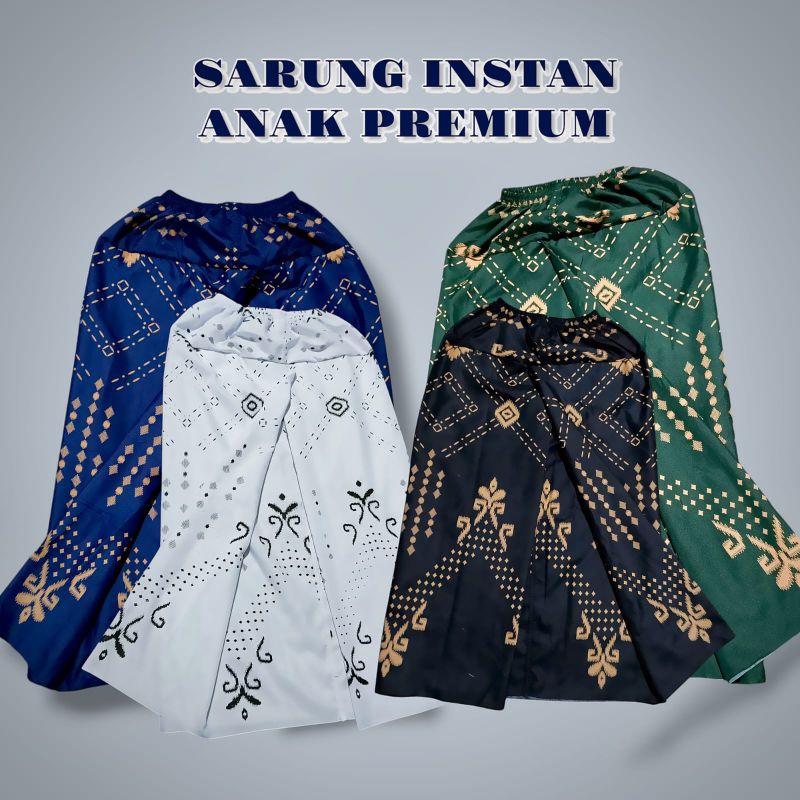 SARUNG INSTAN ANAK PREMIUM SARUNG INSTAN ANAK HITS SARUNG INSTAN BATIK SARUNG INSTAN ANAK GUS IQDAM