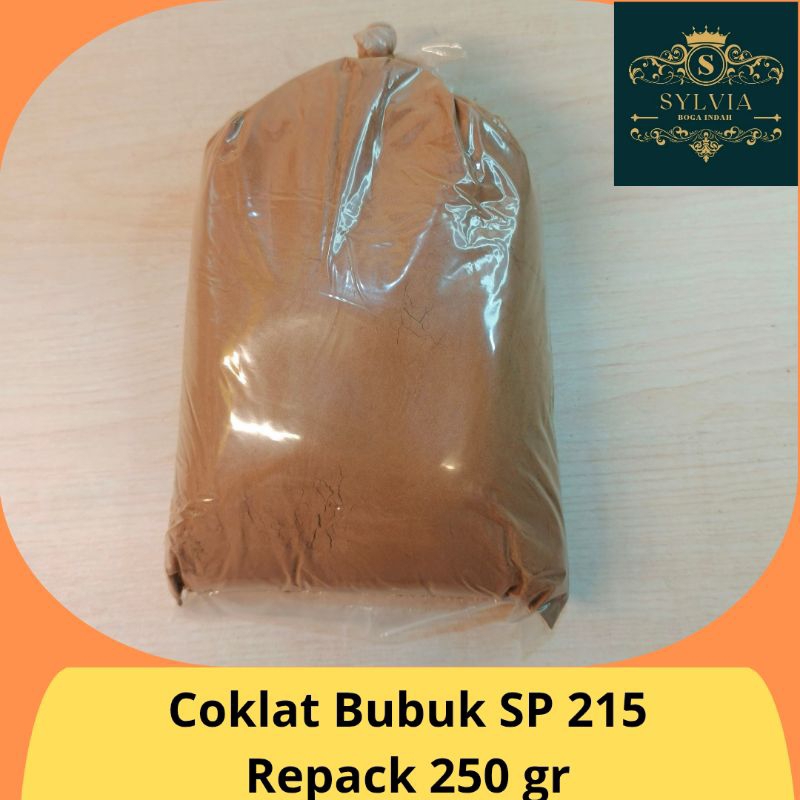 

Coklat Bubuk SP 215 Curah Untuk cookies , Cake, Spiku, brownies Repack 250 gr