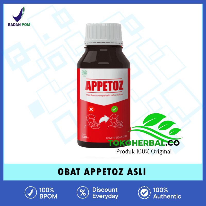 APPETOZ ASLI - APPETOZ ORIGINAL - SARI KURMA OBAT PENAMBAH NAFSU MAKAN ANAK