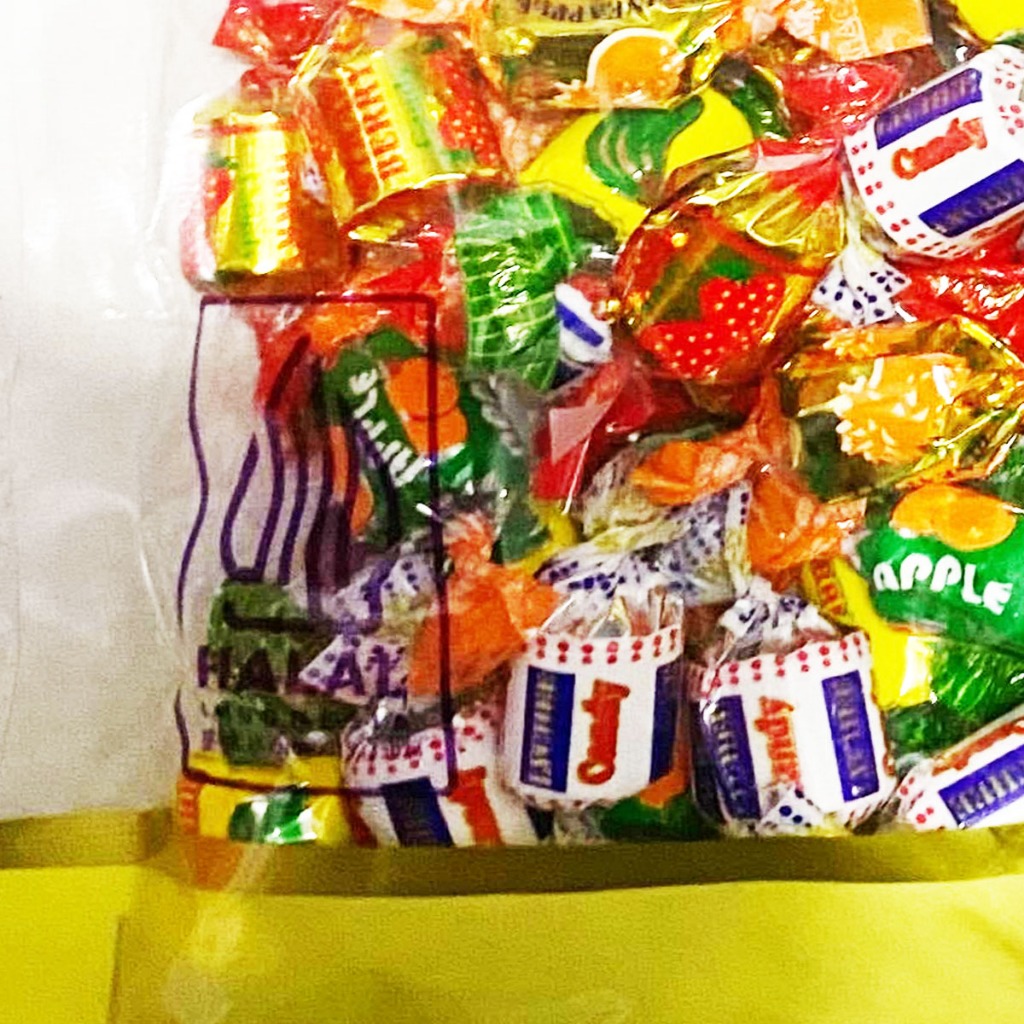 

Xiaomimi Permen Aneka Rasa Buah 500gr Isi 250pcs Assorted Candy Strawberry Leci Apel Nanas Pisang