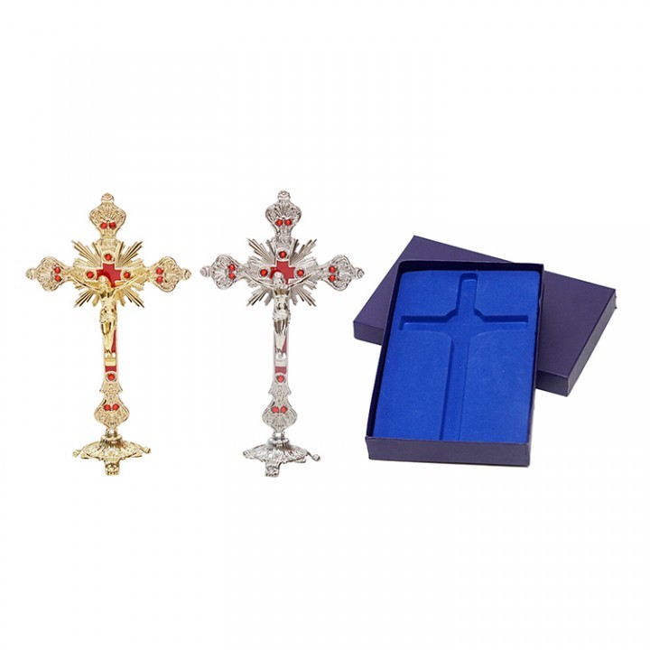 Yeraya Salib Duduk Katolik Sinar Kualitas 25cm Salib Mini Salib Sedang salib Duduk Salib Sinar Salib