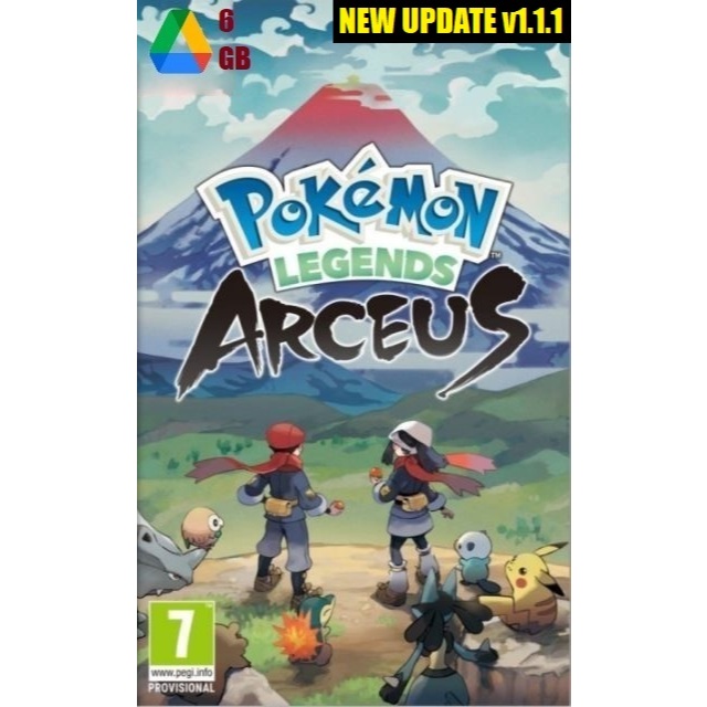 PC Games Pokemon Legend Arceus + Emu RyujinX + Update