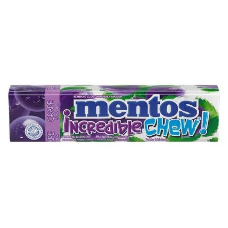 

Mentos Incredible Chew 45 gram