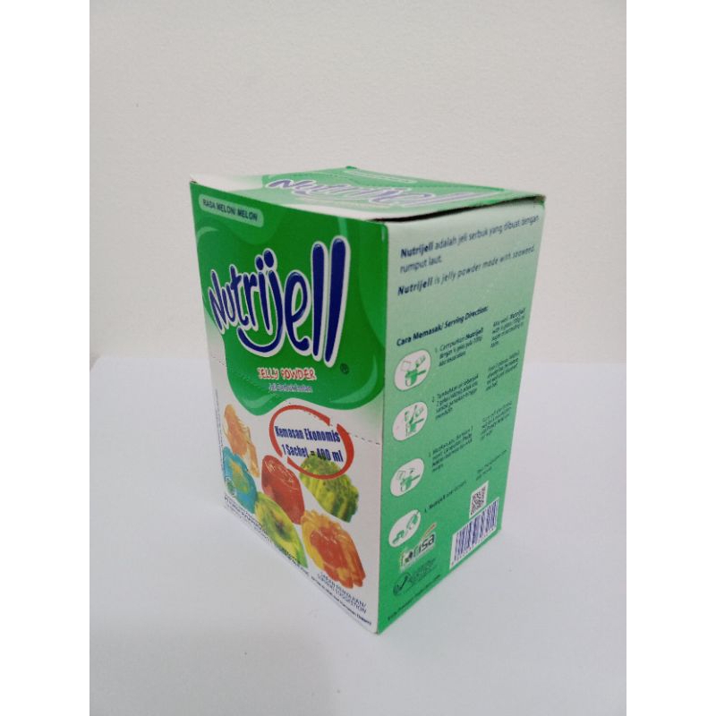 

Nutrijel Eko Melon 1 Box isi 12 sachet ( 12 Bungkus )