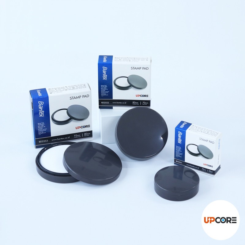 

[Avjaya Stationery] Bantex Stamp Pad Bentuk Bulat / Bak Bantalan Stempel Tanpa Tinta BD255X