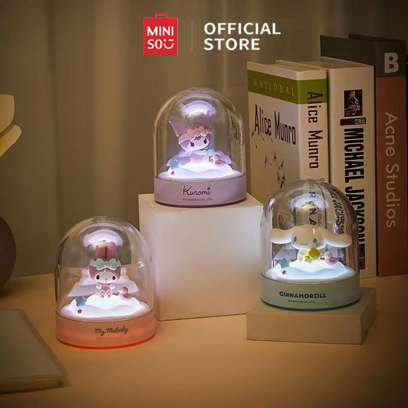 Miniso Sanrio Night Light / lampunhias lampu tidur lampu belajar lampu mini sanrio my melody cinnamo