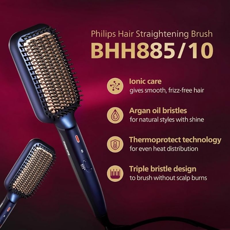 Philips BHH885 Heated Hair Brush