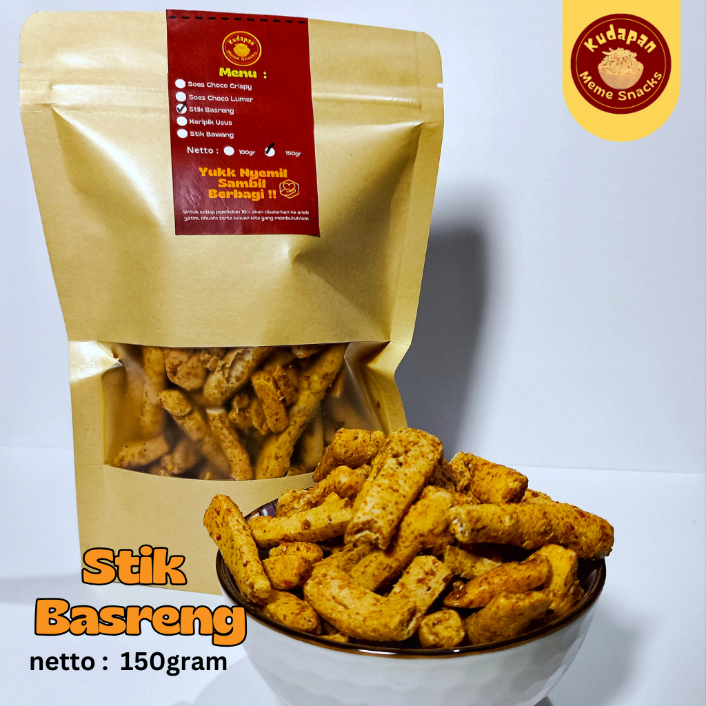 

Meme Snacks Stik Basreng 150gram