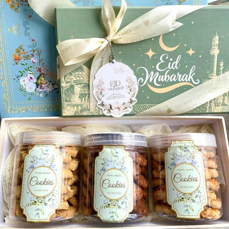 

KHADIJAH E/ Hampers Lebaran/READY STOCK/Hampers Idul Fitri/Eid Al-Fitr Hampers