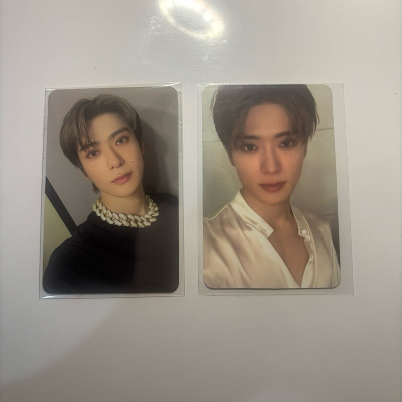 trading card jaehyun 2baddies baju putih b ver (take all)