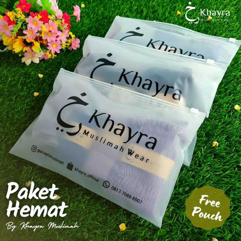 KODE O65N PAKET HEMAT AKSESORIS HANDSOCK KAOS KAKI CADAR NIQAB CIPUT SCRUNCHIE PREMIUM BY KHAYRA MUS