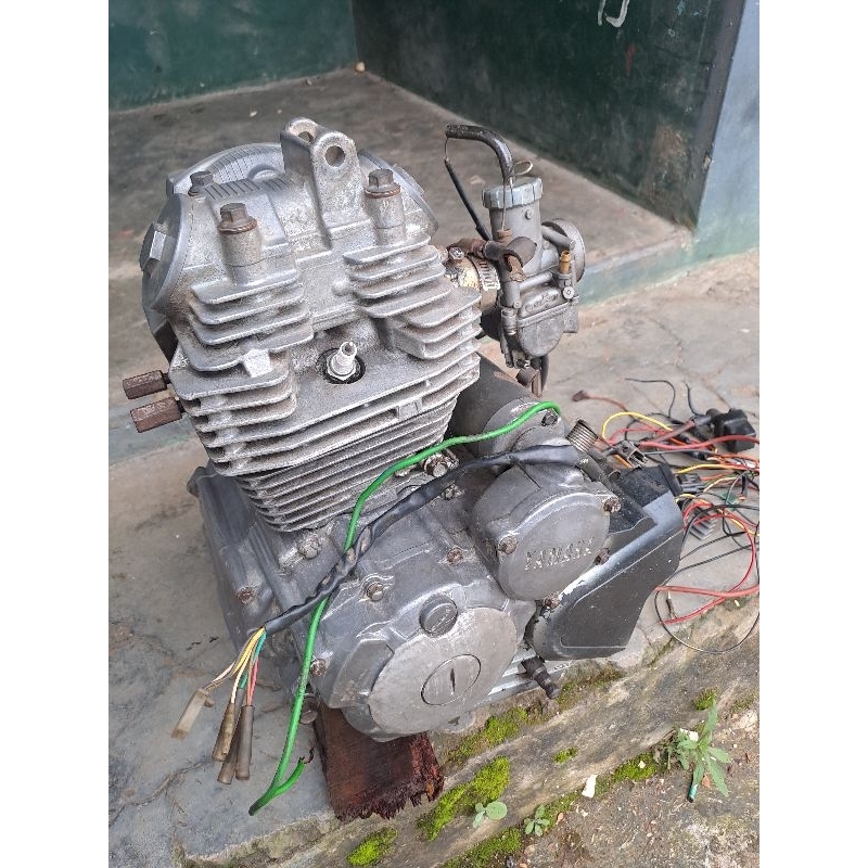 Mesin yamaha scorpio non dokumen ada set pengapian dan carbu