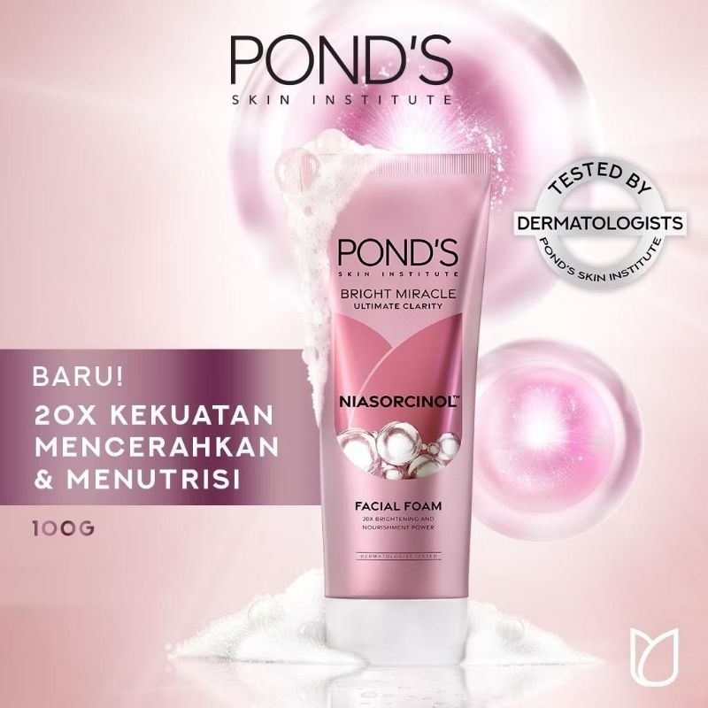 ponds facial foam