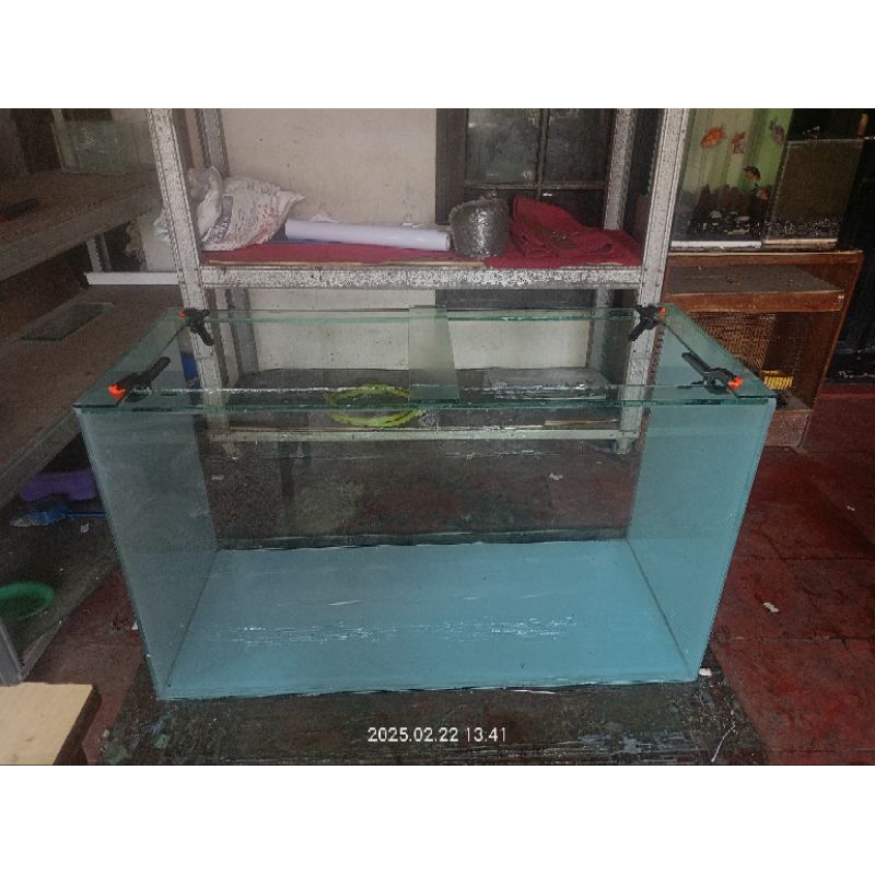 Aquarium Ukr 120*50*70 Kaca tempered 10mili