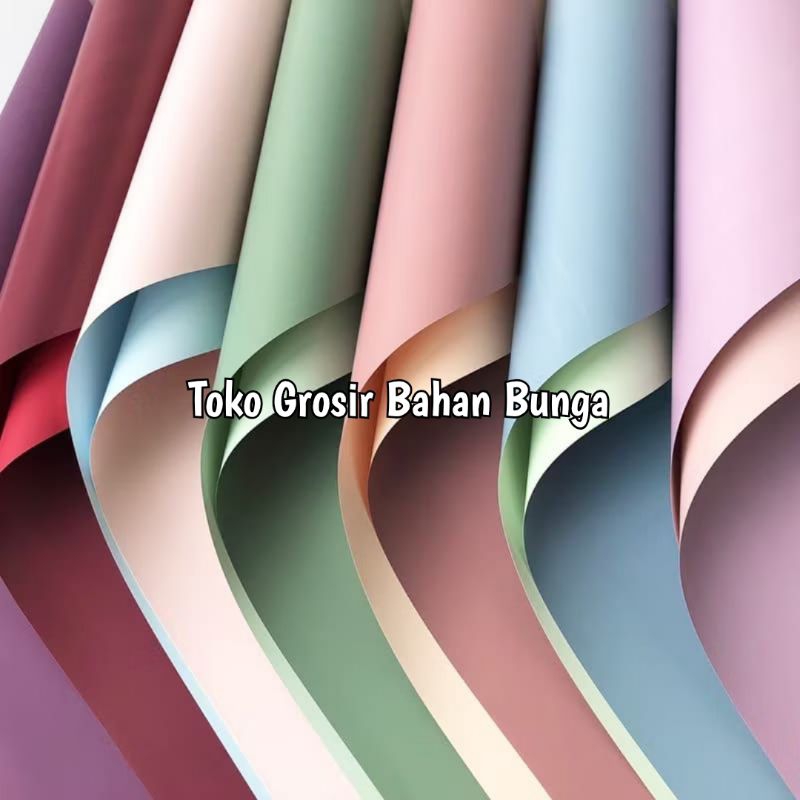 

Free Packing!!! Kertas Buket - Flower Wrapping Paper - Cellophane Paper - Cellophane 2 warna - bicolor - doubleside Part 8