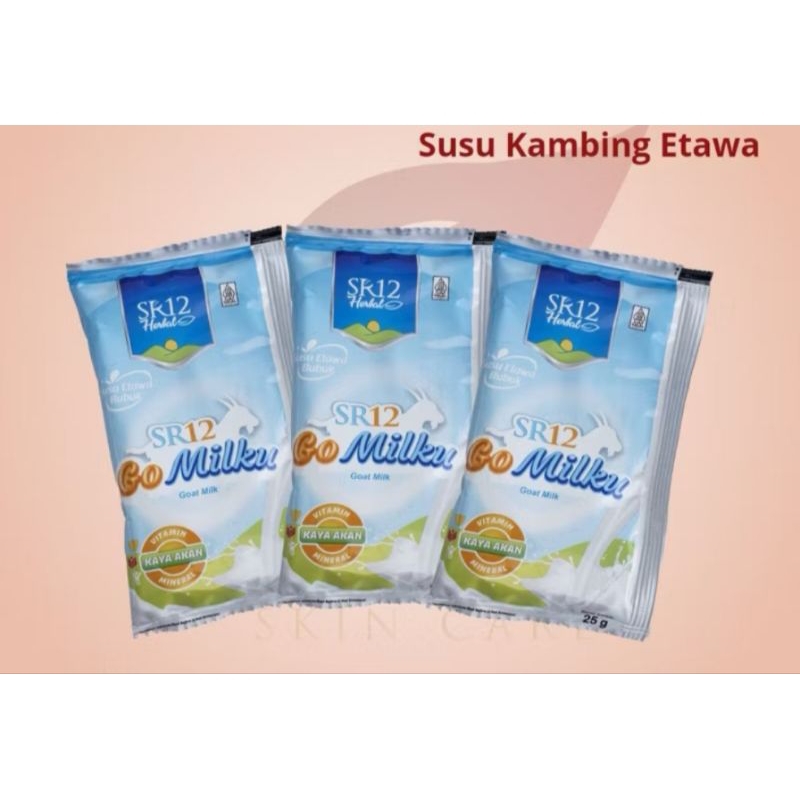 

Go Milkku Susu Kambing Etawa by SR 12 (Sachet)