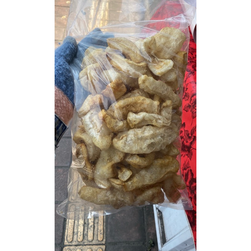 

krupuk kulit babi asli bali