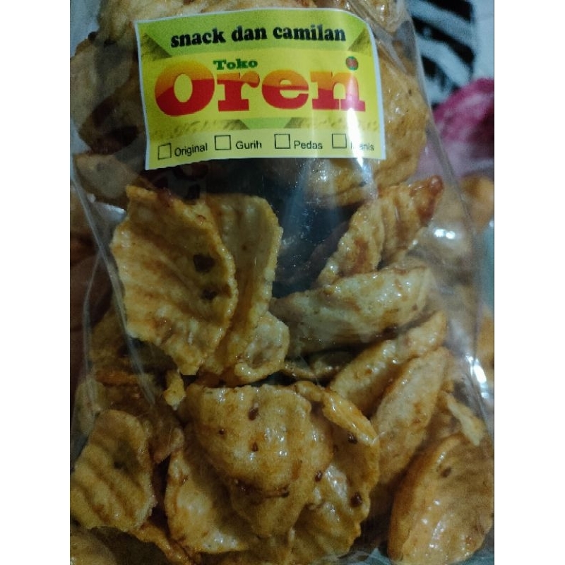 

Keripik Puyur Rujak Pedas Manis