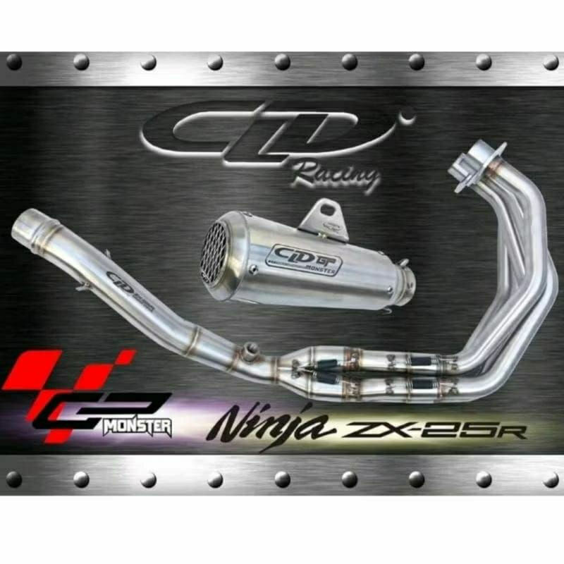 Knalpot Kawasaki Ninja ZX25R / ZX 25R Type GP MONSTER by CLD Racing Original