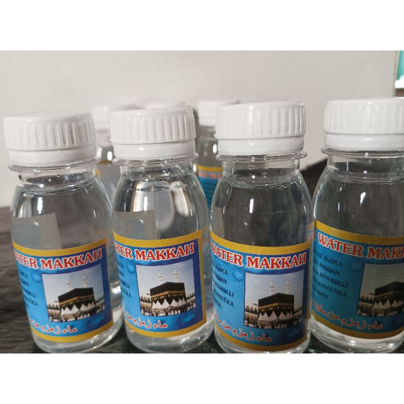 

Air Zam Zam Asli isi 80ml//Zam Zam Water Mekah