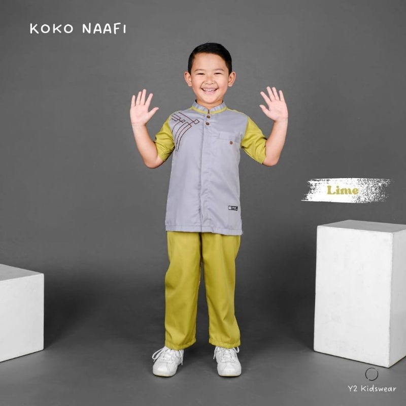 Baju Koko Naafi (Anak & Remaja) By Y2N Kidswear