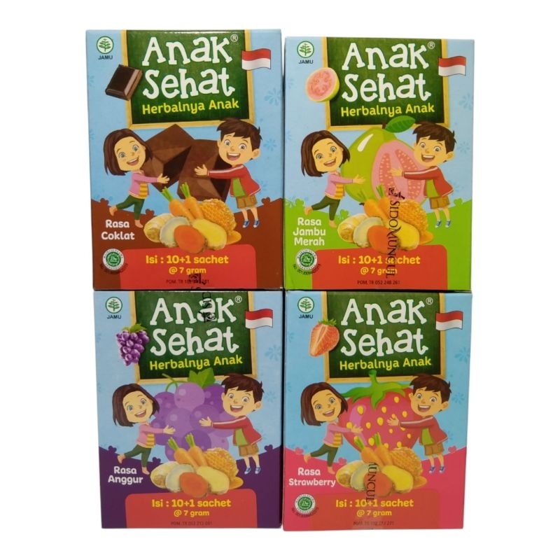 

Anak Sehat Sidomuncul isi 10+1 sachet