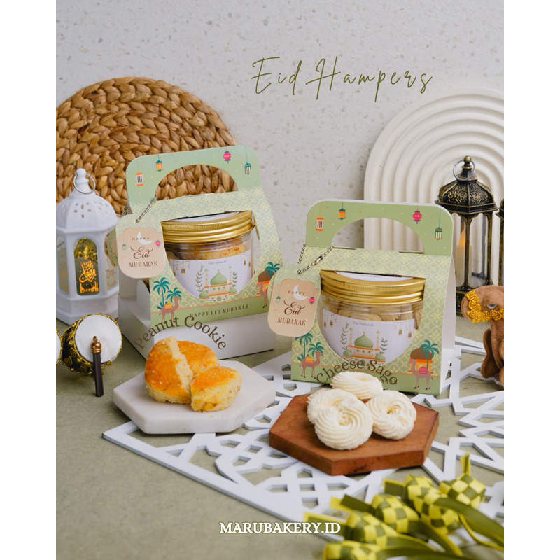 

EID HAMPERS CHEESE SAGO/ PEANUT COOKIE