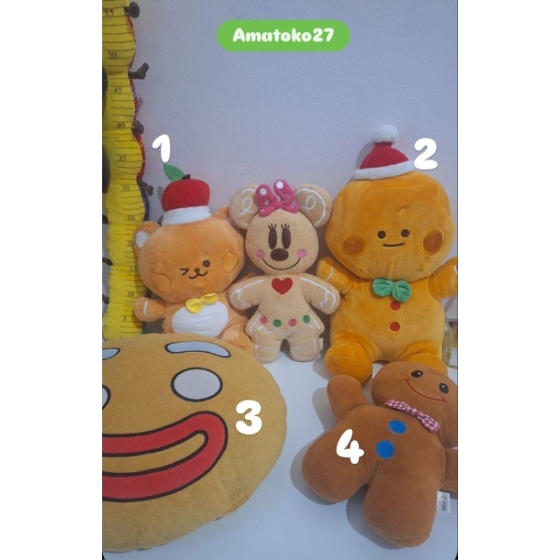 Boneka Kue jahe boneka kue jahe lembut