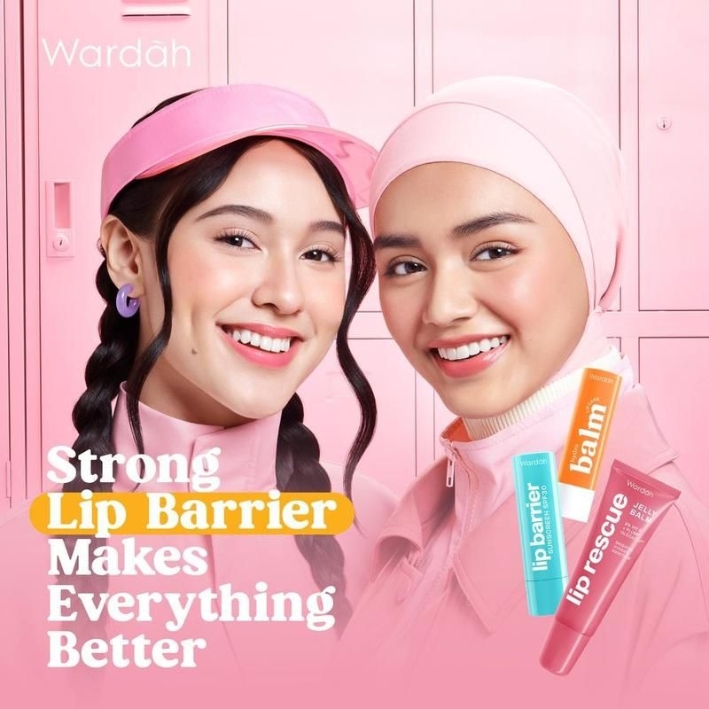 Wardah Hydrabalm Lip Balm | Wardah Lip Rescue Jelly Balm | Wardah Lip Sunscreen SPF 30