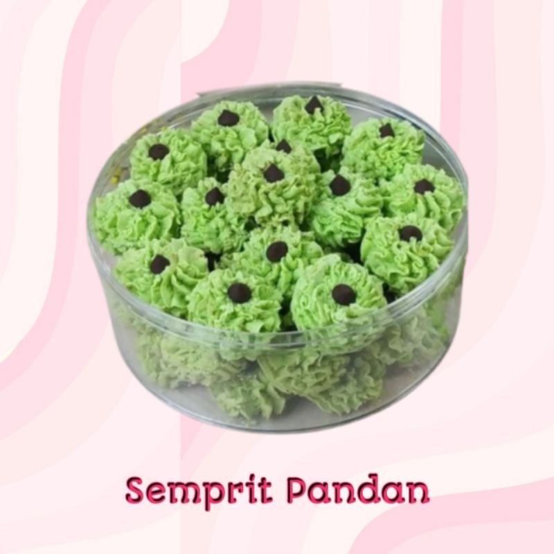 

Kue Thumbprint Pandan | Kue Semprit Pandan