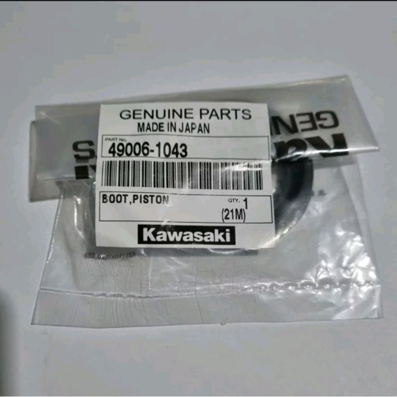 Karet Boot Debu Piston Kaliper Rem Depan Kawasaki Binter Merzy Mercy Mersy KZ200