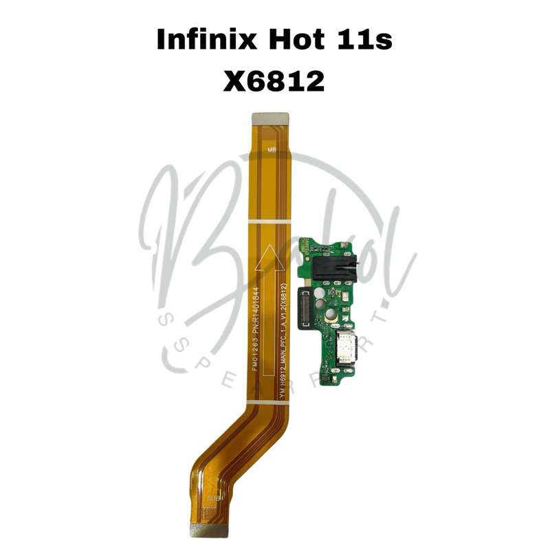 Flexible Board / Papan Cas / Conector Cas Infinix Hot 11s X6812