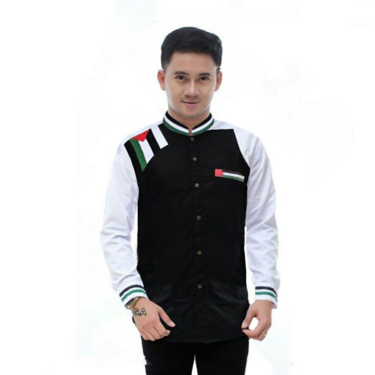 KODE C42R Koko Palestina Dewasa Kemeja Koko  Terlaris Kwalitas Premium Original