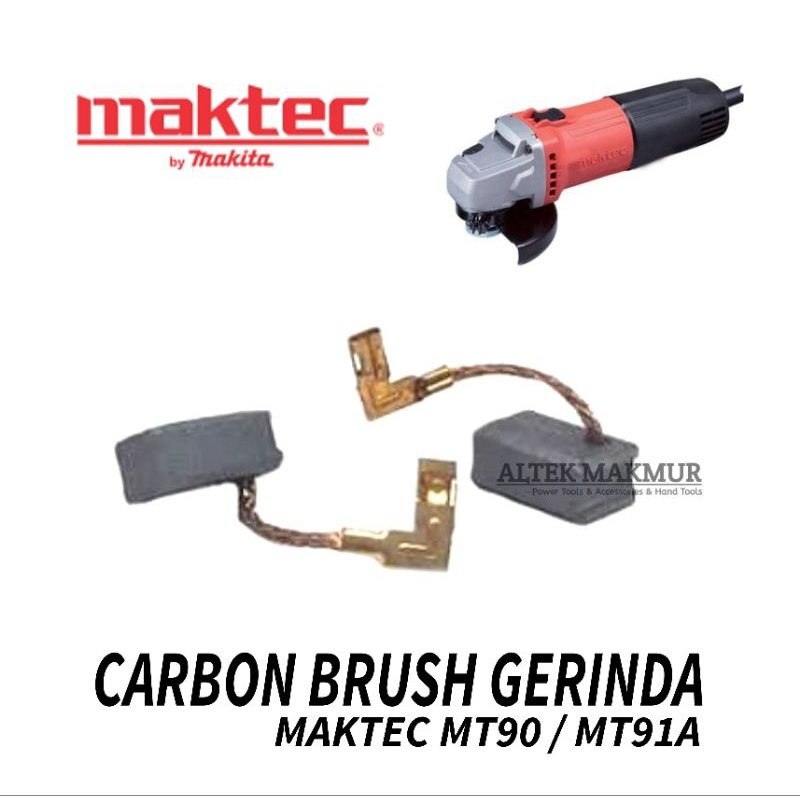 Carbon brush mesin gerinda maktec MT90