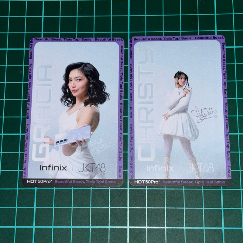 photocard JKT48 x Infinix - Gracia Christy