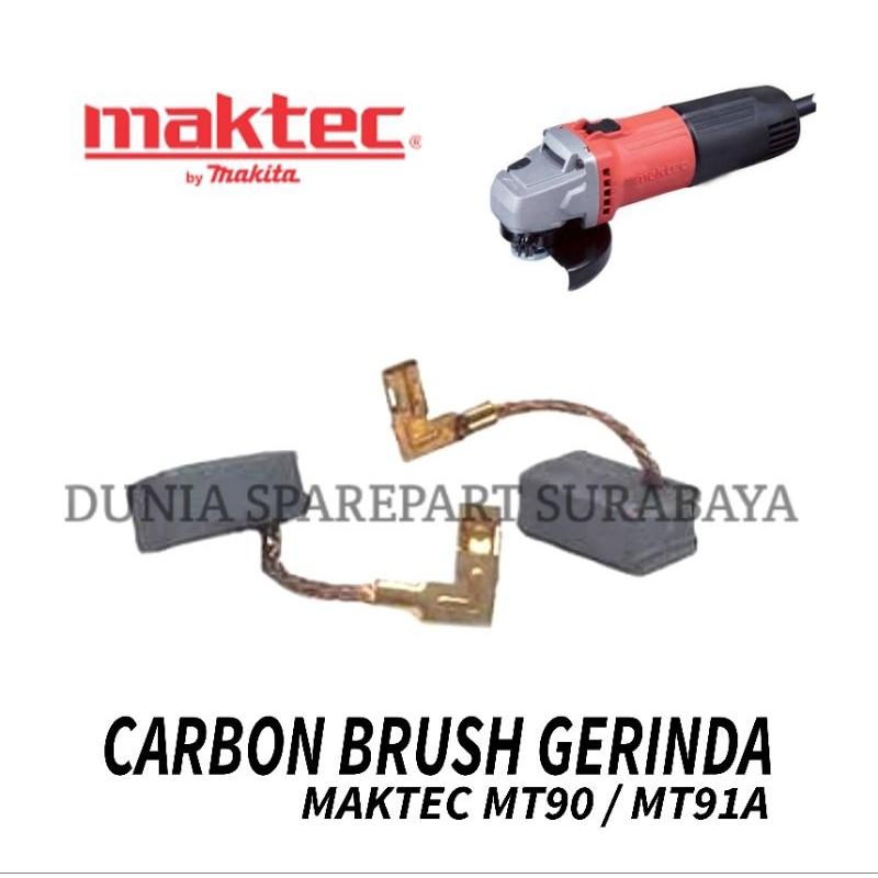 Carbon brush mesin gerinda maktec type MT90