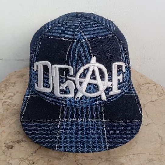 Topi DGAF plaid Wool Caps