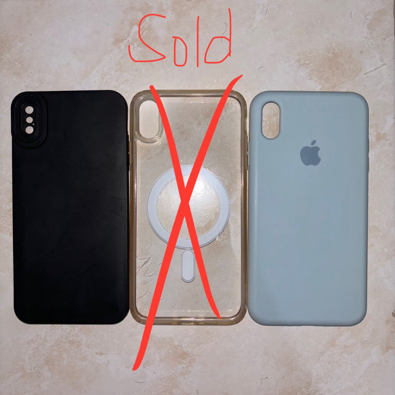 [second preloved] ‼️DAPAT 3‼️ MURAH CASING CASE IPHONE XS MAX