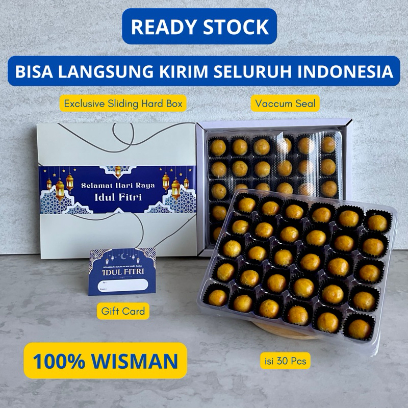 

Hampers Nastar Wisman Premium / IDUL FITRI - NATAL - IMLEK