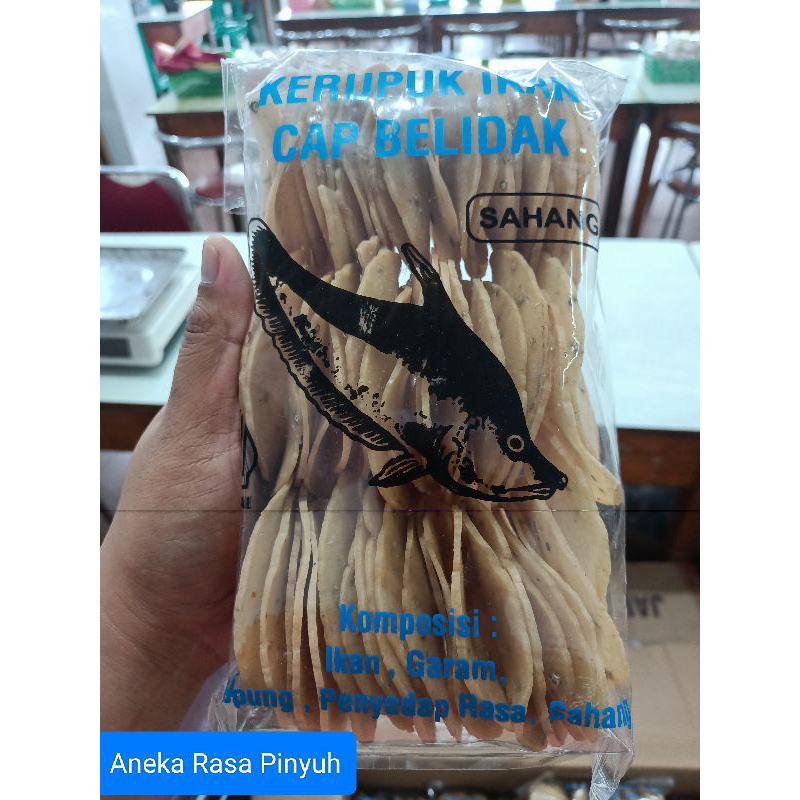 

Krupuk Ikan Sahang (Belidak)
