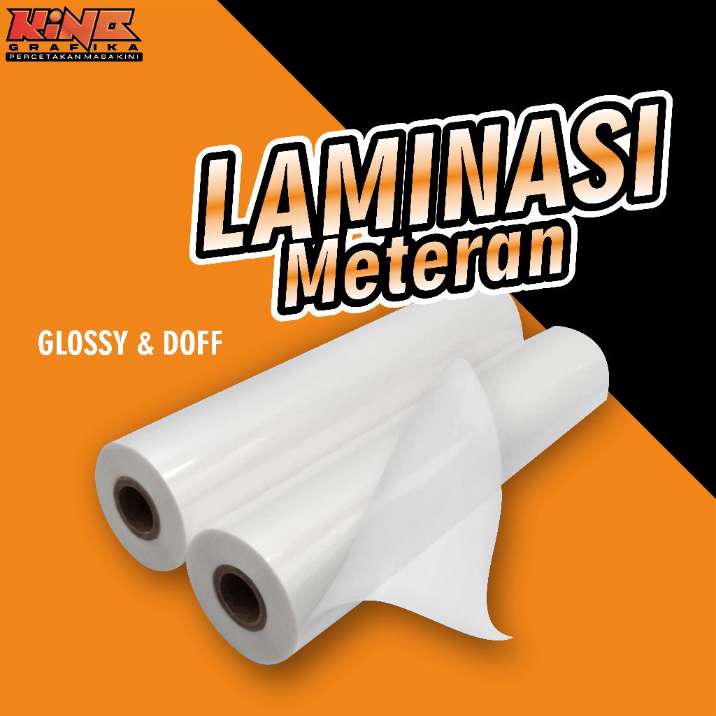 

LAMINASI STICKER PREMIUM TERMURAH - KING GRAFIKA