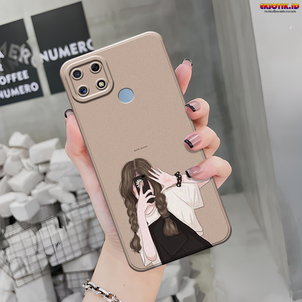 Case Realme C25 / C25s - Casing Realme C25 / C25s - Fashion Case - Silikon Realme C25 / C25s - Motif