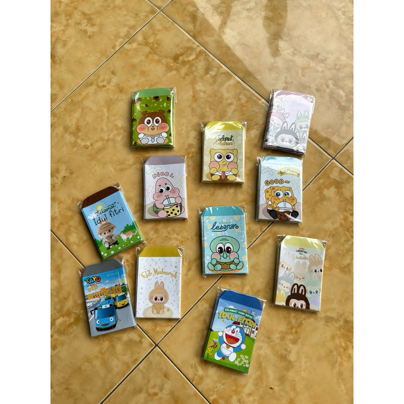 

Amplop lebaran (isi 10 pcs) | Amplop Labubu | Amplop kartun | Amplop Lebaran 2025 | Amplop lebaran unik