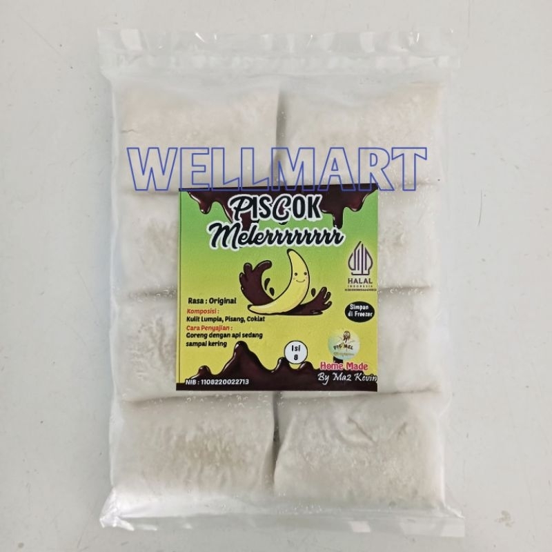 

Piscok Meler Isi 8 Halal Pisang Coklat Original Piscok Lumer Frozen