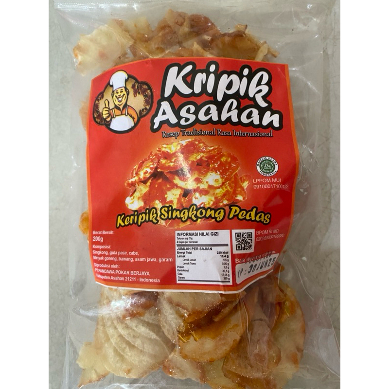 

KERIPIK SINGKONG / UBI KAYU PEDAS