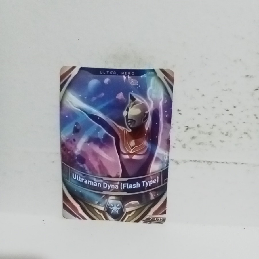 Paket Kartu Ultraman Fusion Fight N Ultraman Dyna Flash Type Versi 2-033