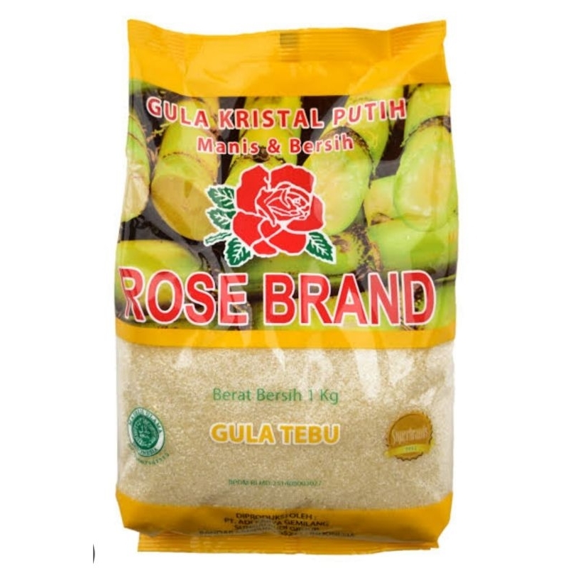 

Gula Rosebrand Kuning 1 kg Gula Tebu