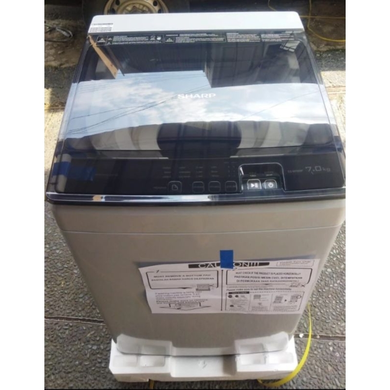 SHARP MESIN CUCI 1 TABUNG TOP LOADING ES-M7000p AUTOMATIC SHARP MESIN CUCI 1TABUNG SHARP
