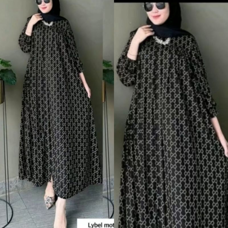 Gamis Set Hijab Rayon Premium Set Hijab Rayon Diamond Gamis Kekinian